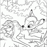 Deer and bunny