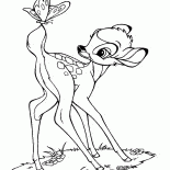 Bambi and the Butterfly