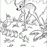 Bambi and birds