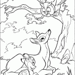 Bambi and his mother