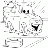 Tire shop owner Luigi