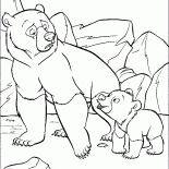 Kenai and Koda deep in thought