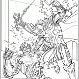 Avengers battle