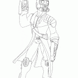 Star-lord is on guard