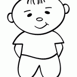 Calm boy