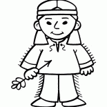 A man from the tribe