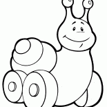 Toy snail