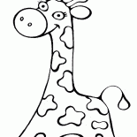 Giraffe walking