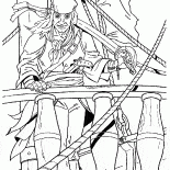 Pirate on the ship