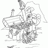 Treasures of pirates