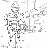 Robot dishwasher