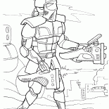 Battle android patrols