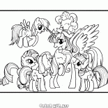 Winged ponies