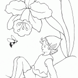 Elf and bumblebee
