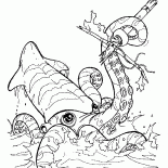 Horrible octopus
