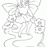 Little fairy rests