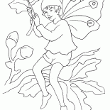Elf on the branch