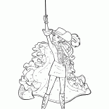 Brave girl musketeer