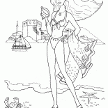 Girl on the beach