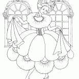 Princess at the ball