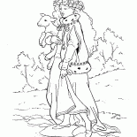 Princess with poddy