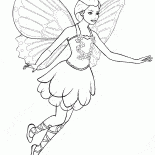 Kind fairy butterfly