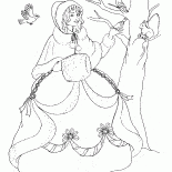 Princess in winter