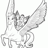 Fairy and Pegasus