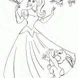 The Princess and the good animals