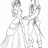 The prince met the princess
