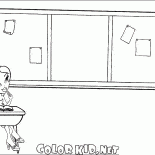 Barbie at the desk