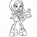 Barbie at high heels