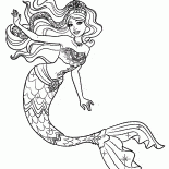 Stylish mermaid