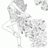 Ballerina dances