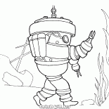 The suit for the ocean