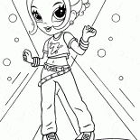 Stylish girls dance