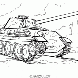 Modern tank of Germany