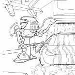 Robot on a sink