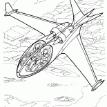 Mini jet plane
