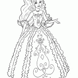 Barbie goes to the ball