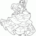 Barbie turned in dance