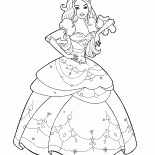 Barbies ball gown