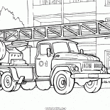 Automatic rescue ladder