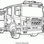 Fire truck Scania