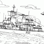 Danish frigate