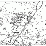 In the summer meadow