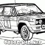 Racing car of the 80s