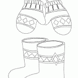Boots and mittens