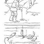 Winter fishing