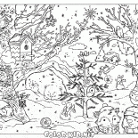 Winter forest